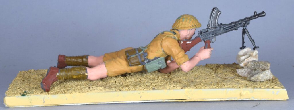 British 8th Army toy soldiers